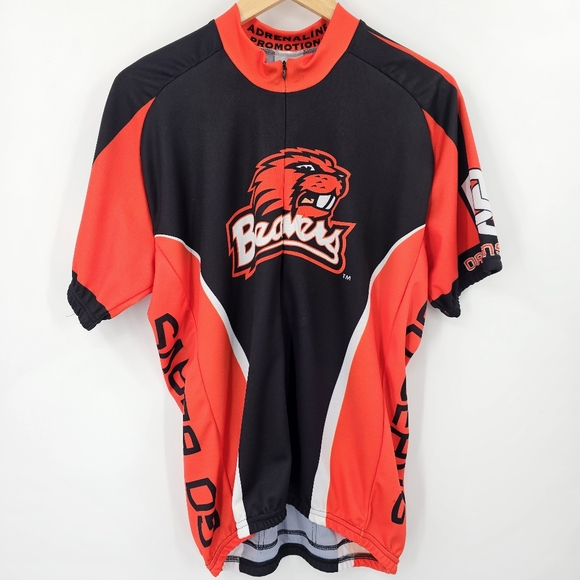 Adrenaline Promotions Oregon Beavers Cycle Jersey Size XL - Picture 1 of 8